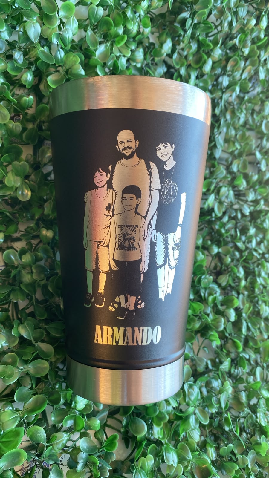 FOTOGRAVAÇÃO - COPO TÉRMICO PERSONALIZADO COM FOTO E/OU NOME - GRAVAÇÃO A LASER - Imagem 4